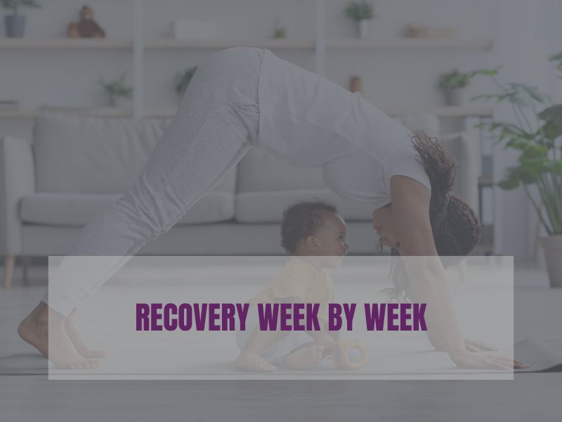 Recovery week by week