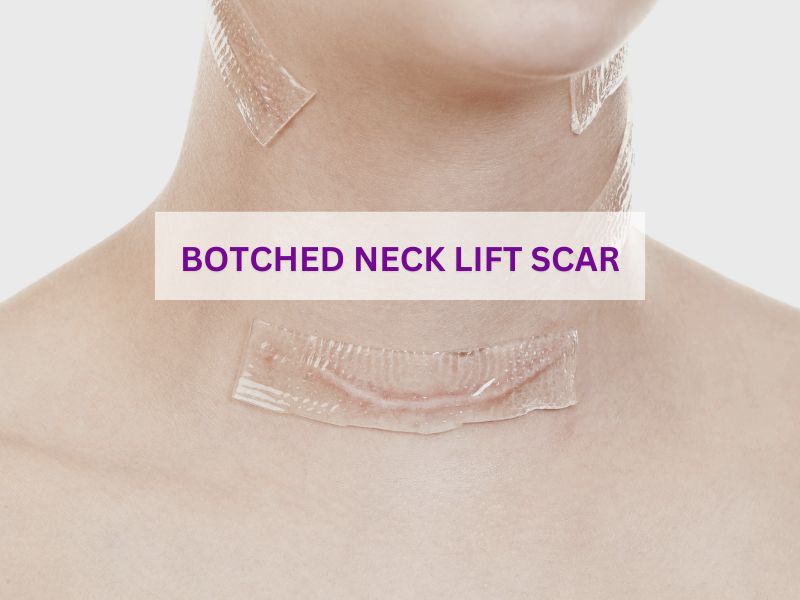 botched neck lift scars botched neck lift scars